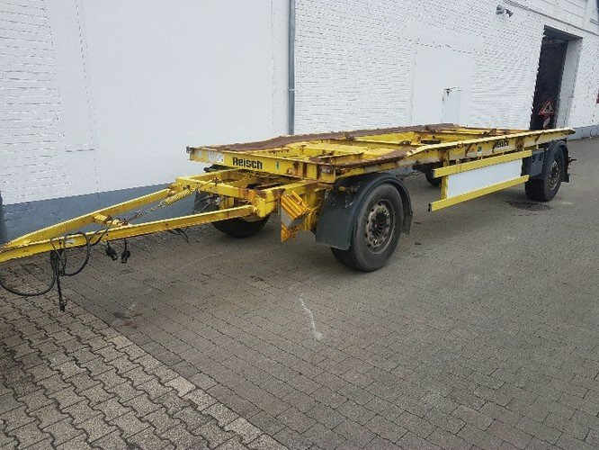Abrollanhänger REA 18 EL Reisch Abrollanhänger REA-18EL, bis 7 m Behälter - Multilift/ Būvgružu konteinera piekabe: foto 2 Abrollanhänger REA 18 EL Reisch Abrollanhänger REA-18EL, bis 7 m Behälter - Multilift/ Būvgružu konteinera piekabe: foto 2