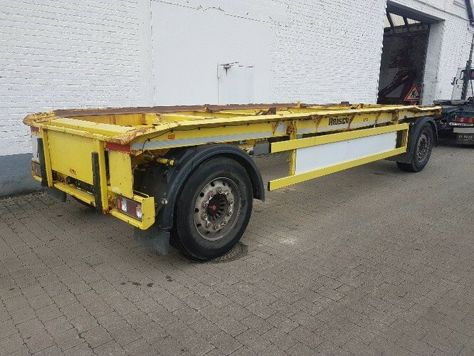 Abrollanhänger REA 18 EL Reisch Abrollanhänger REA-18EL, bis 7 m Behälter - Multilift/ Būvgružu konteinera piekabe: foto 4 Abrollanhänger REA 18 EL Reisch Abrollanhänger REA-18EL, bis 7 m Behälter - Multilift/ Būvgružu konteinera piekabe: foto 4