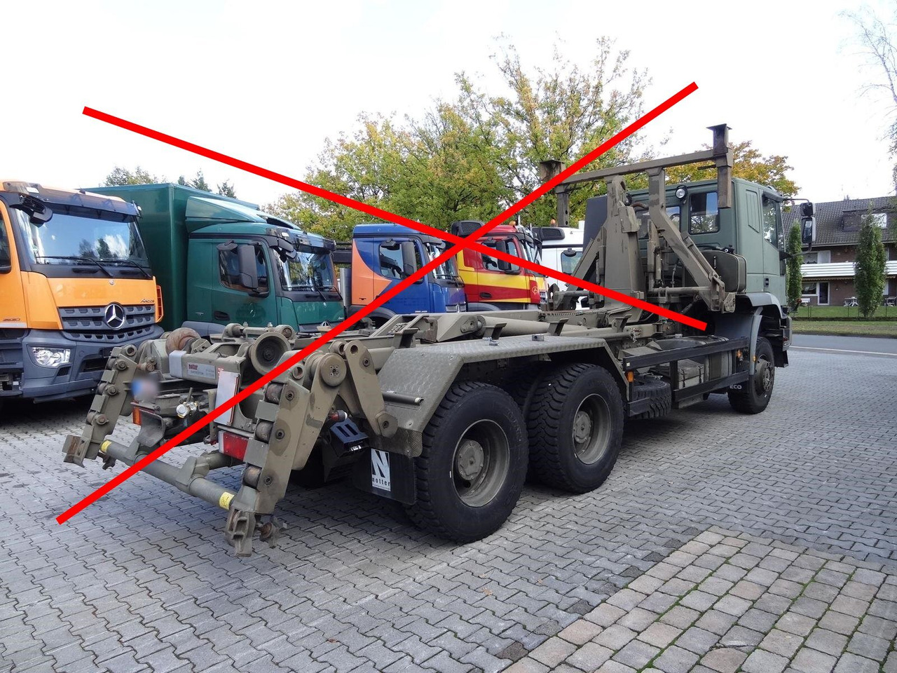 Andere EuroTrakker 260E44W 6X6 EuroTrakker 260E44W 6X6, Retarder, ADR - Šasija kravas automašīna: foto 4 Andere EuroTrakker 260E44W 6X6 EuroTrakker 260E44W 6X6, Retarder, ADR - Šasija kravas automašīna: foto 4