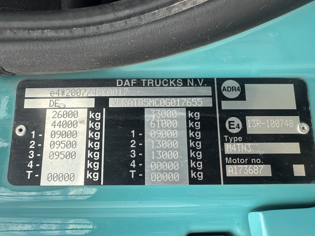 DAF CF 85.460 6x4 CF 85.460 6x4, Bordmatik links - Kravas automašīna pašizgāzējs: foto 4 DAF CF 85.460 6x4 CF 85.460 6x4, Bordmatik links - Kravas automašīna pašizgāzējs: foto 4