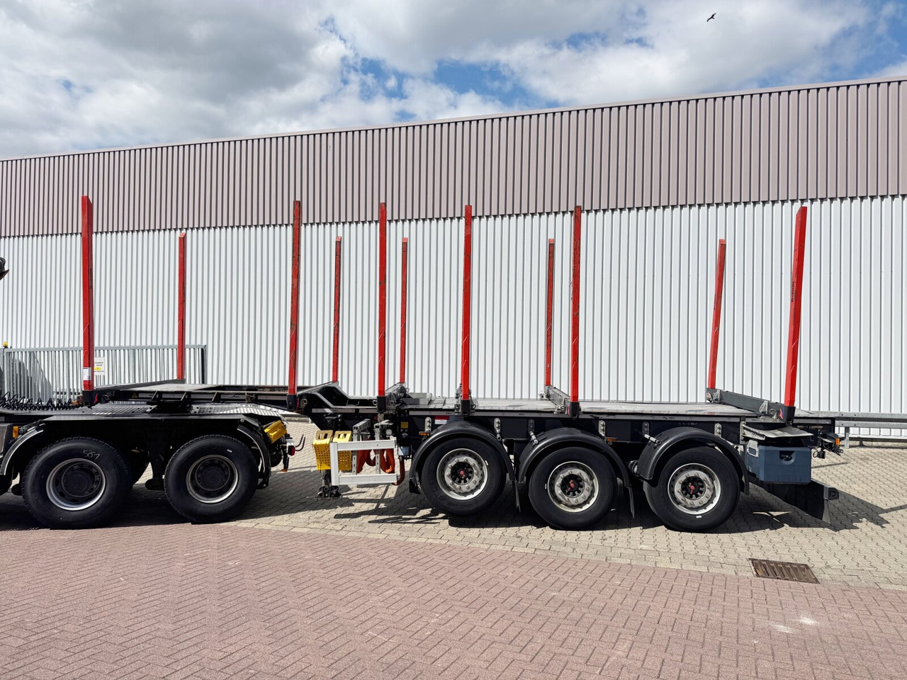 Kokvedēja puspiekabe Doll LOGO H3L-14XL LOGO H3L-14XL, Liftachse, Nachlauflenkachse, teleskopierbar 9,4m-12,9: foto 8 Kokvedēja puspiekabe Doll LOGO H3L-14XL LOGO H3L-14XL, Liftachse, Nachlauflenkachse, teleskopierbar 9,4m-12,9: foto 8