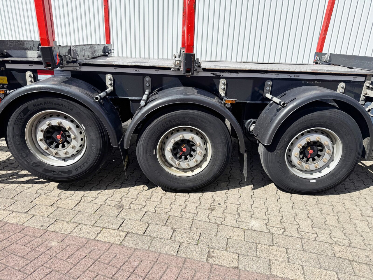 Kokvedēja puspiekabe Doll LOGO H3L-14XL LOGO H3L-14XL, Liftachse, Nachlauflenkachse, teleskopierbar 9,4m-12,9: foto 6 Kokvedēja puspiekabe Doll LOGO H3L-14XL LOGO H3L-14XL, Liftachse, Nachlauflenkachse, teleskopierbar 9,4m-12,9: foto 6