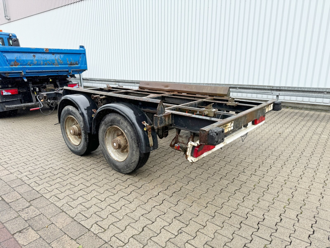 Multilift/ Būvgružu konteinera piekabe EACA 135.20 T FUCHS EACA 135.20 T, Absetzanhänger für 1 Mulde: foto 6