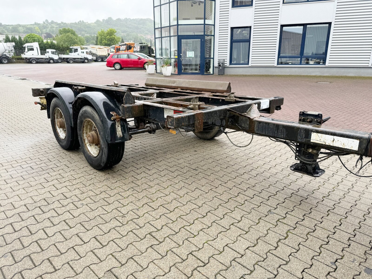 Multilift/ Būvgružu konteinera piekabe EACA 135.20 T FUCHS EACA 135.20 T, Absetzanhänger für 1 Mulde: foto 9