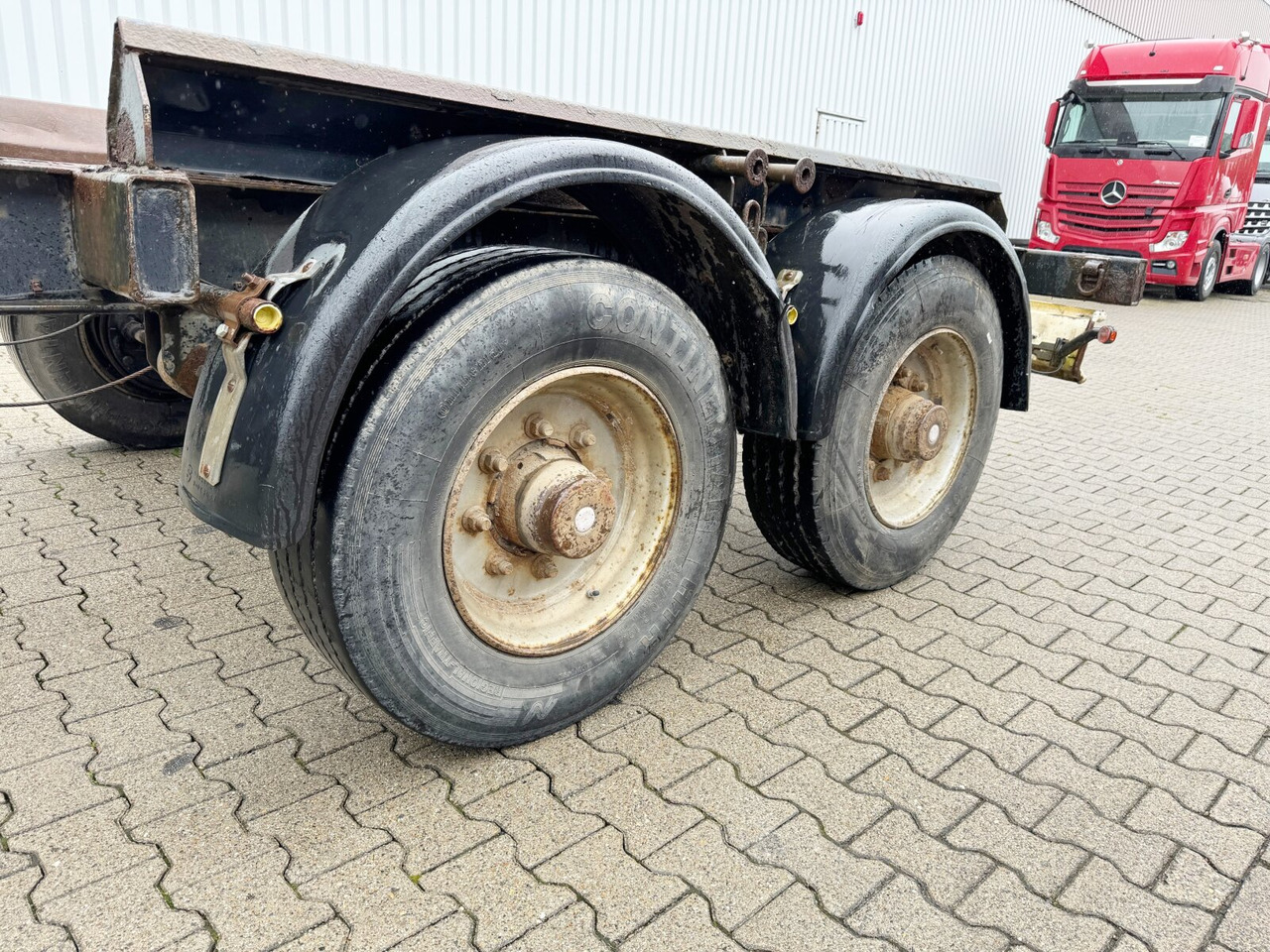 Multilift/ Būvgružu konteinera piekabe EACA 135.20 T FUCHS EACA 135.20 T, Absetzanhänger für 1 Mulde: foto 11