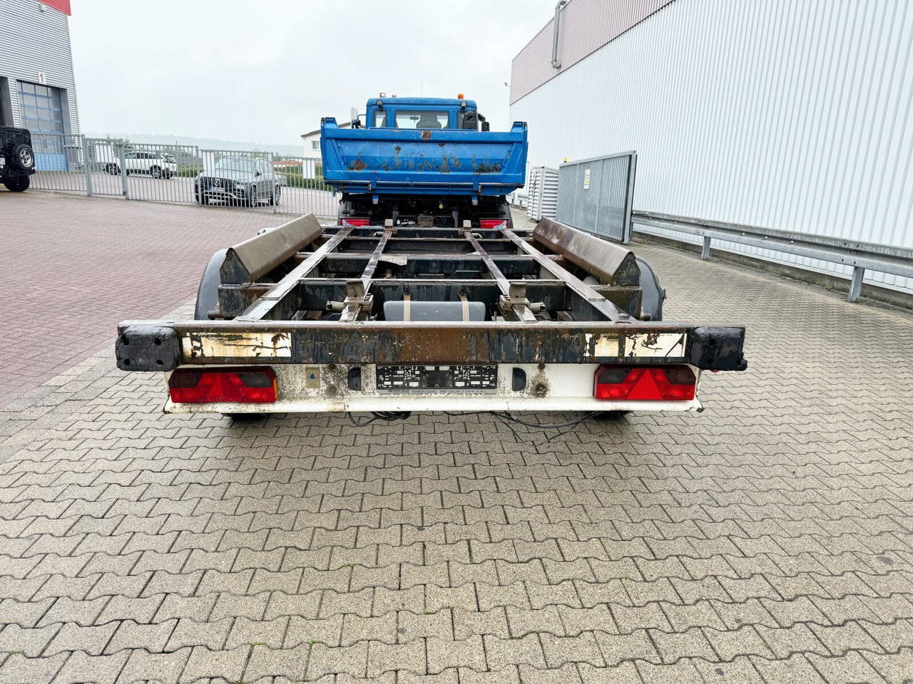 Multilift/ Būvgružu konteinera piekabe EACA 135.20 T FUCHS EACA 135.20 T, Absetzanhänger für 1 Mulde: foto 7