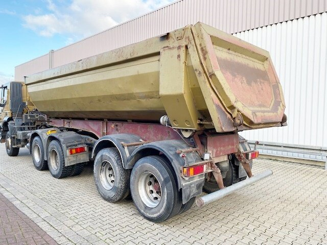 Puspiekabe pašizgāzējs Kempf SKM 32/2 SKM 32/2 Stahlmulde ca. 24m³, Liftachse, Zwillingsbereift: foto 6