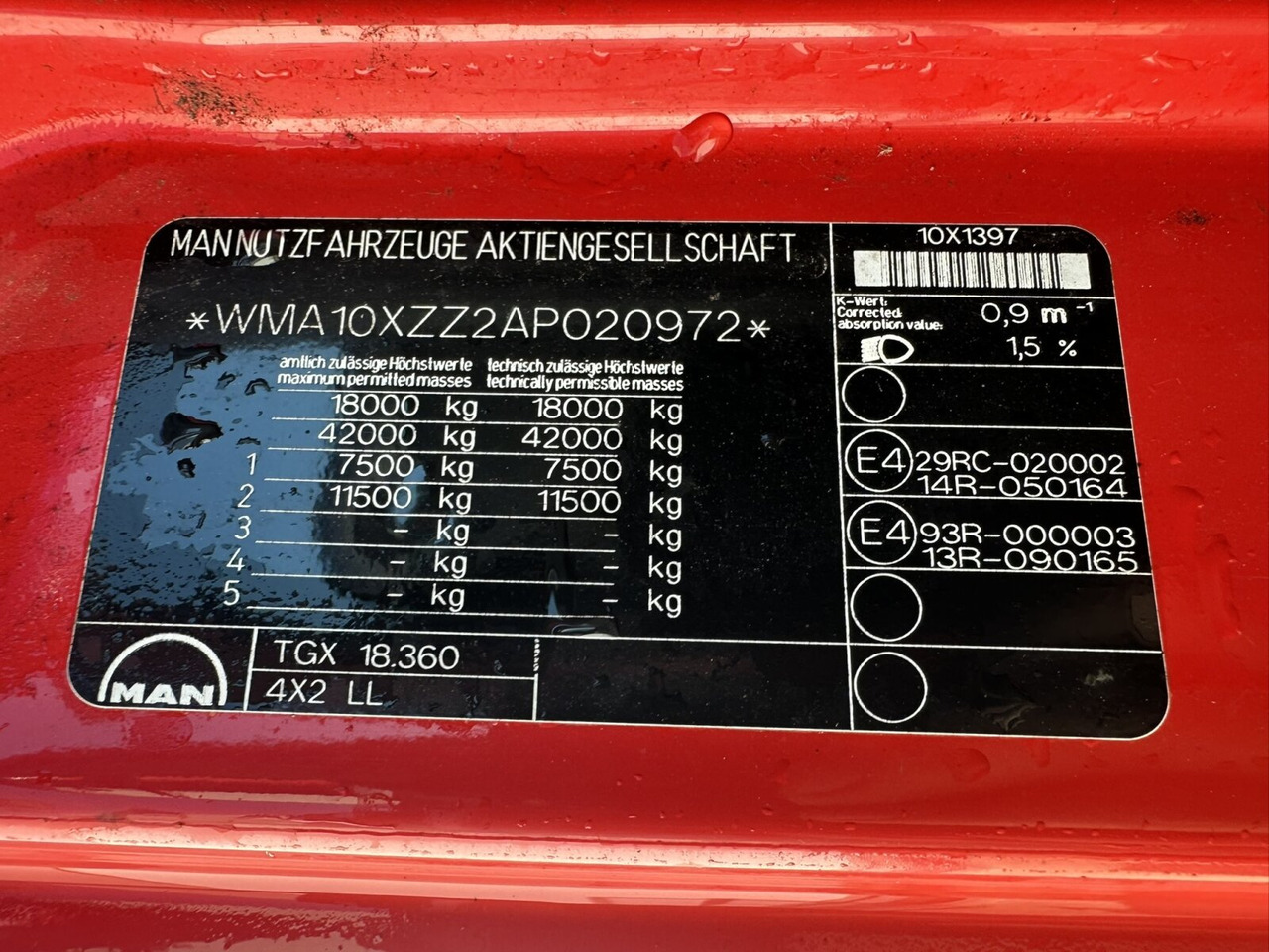 MAN TGX 18.360 4X2 LL TGX 18.360 4X2 LL, Fahrschule - Kravas automašīna: foto 3 MAN TGX 18.360 4X2 LL TGX 18.360 4X2 LL, Fahrschule - Kravas automašīna: foto 3