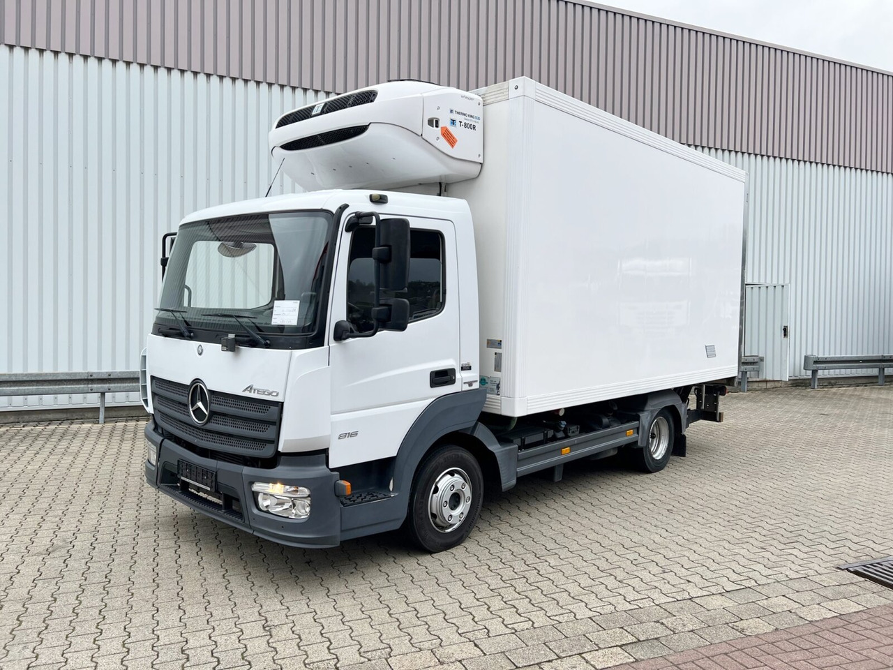 Mercedes-Benz Atego 816 L 4x2 Atego 816 L 4x2, Kühlkoffer, ThermoKing, LBW BÄR - Kravas automašīna: foto 1 Mercedes-Benz Atego 816 L 4x2 Atego 816 L 4x2, Kühlkoffer, ThermoKing, LBW BÄR - Kravas automašīna: foto 1