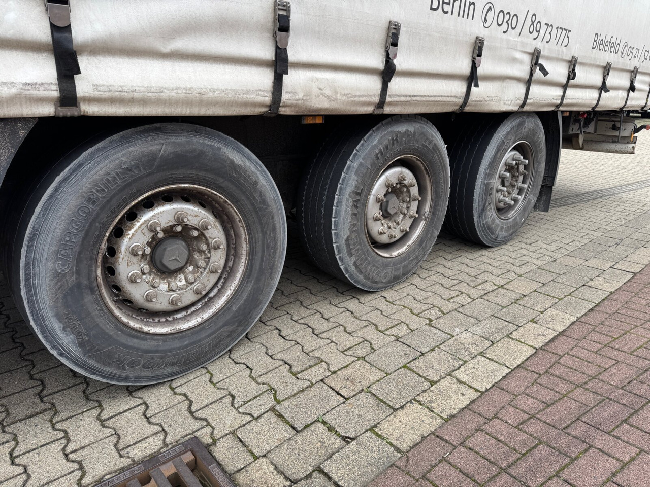 Bortu puspiekabe/ Platforma Krone SDP 27 SDP 27 , Edscha-Verdeck, Ex-Fahrschule: foto 13