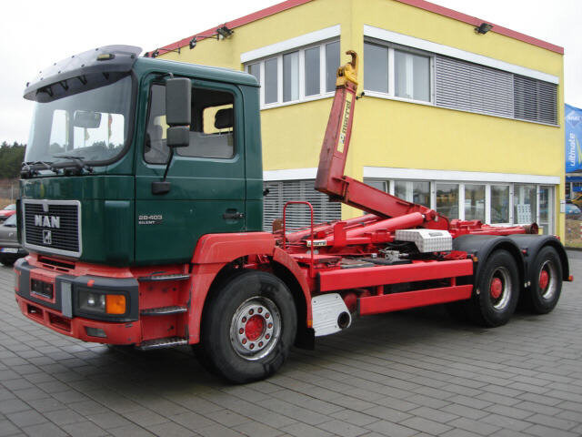 MAN E69 26.403 26.403 6x2, Marrell 26.70, AHK - Pacēlājs ar āķi: foto 1 MAN E69 26.403 26.403 6x2, Marrell 26.70, AHK - Pacēlājs ar āķi: foto 1