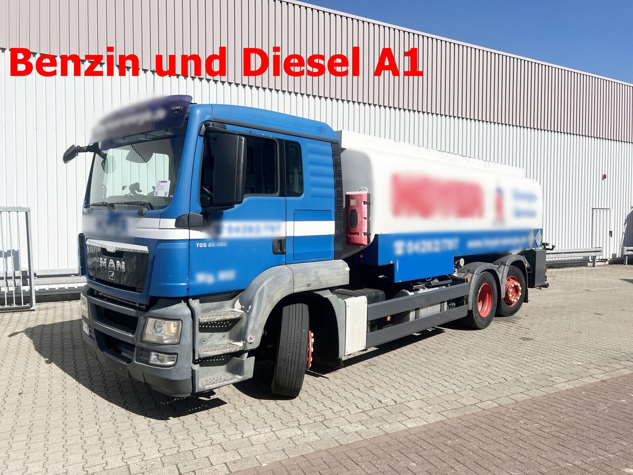 MAN TGA 26.400 6x2-4 BL TGA 26.400 6x2-4 BL, A1, Lenk-/Liftachse, ADR, Kässbohrer Tank ca. 20.820l, 3 Kammern - Autocisterna: foto 1 MAN TGA 26.400 6x2-4 BL TGA 26.400 6x2-4 BL, A1, Lenk-/Liftachse, ADR, Kässbohrer Tank ca. 20.820l, 3 Kammern - Autocisterna: foto 1