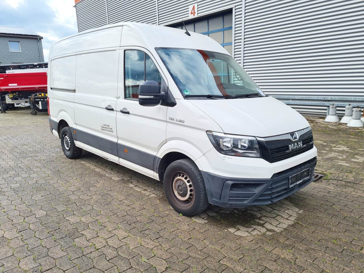 Kravas mikroautobuss MAN TGE 3.180 4x2 SB TGE 3.180 4x2 SB, Hochdach: foto 12
