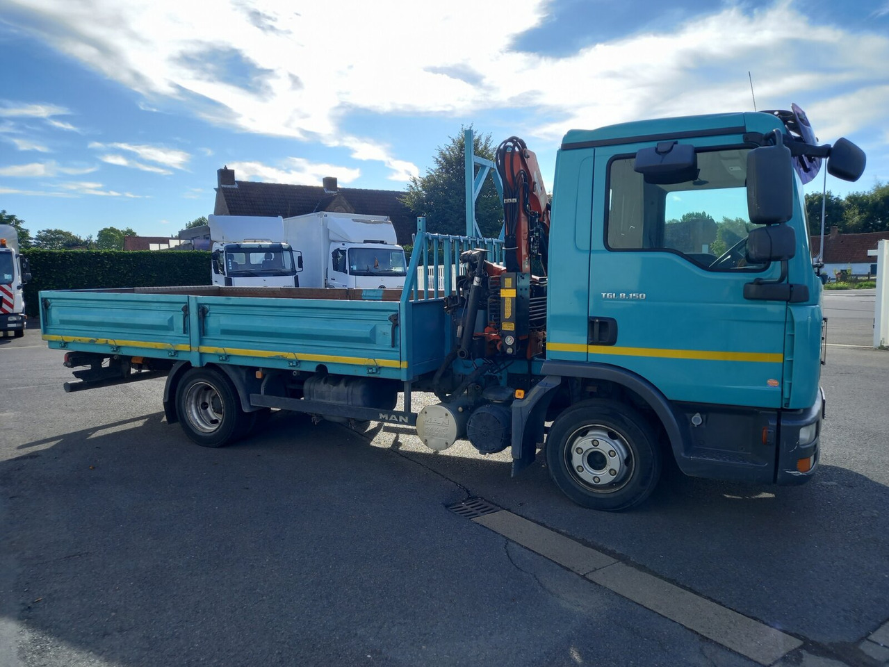 MAN TGL TS 754 F - Bortu kravas automašīna/ Platforma: foto 5 MAN TGL TS 754 F - Bortu kravas automašīna/ Platforma: foto 5