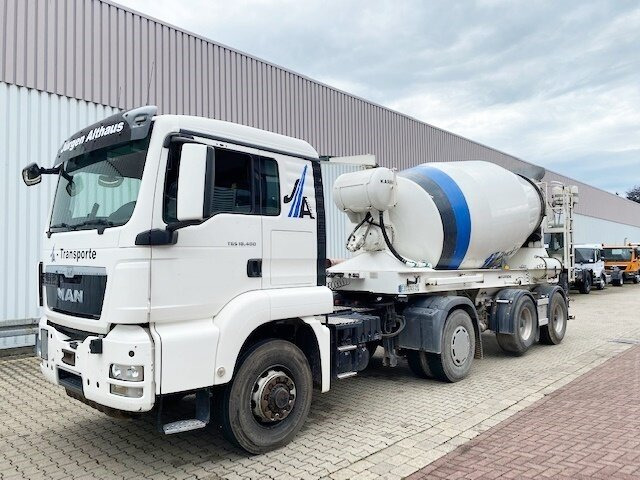 MAN TGS 18.400 4x4H BLS TGS 18.400 4x4H BLS + Auflieger KARRENA 10m³ Betonmischer - Betonvedējs: foto 1 MAN TGS 18.400 4x4H BLS TGS 18.400 4x4H BLS + Auflieger KARRENA 10m³ Betonmischer - Betonvedējs: foto 1