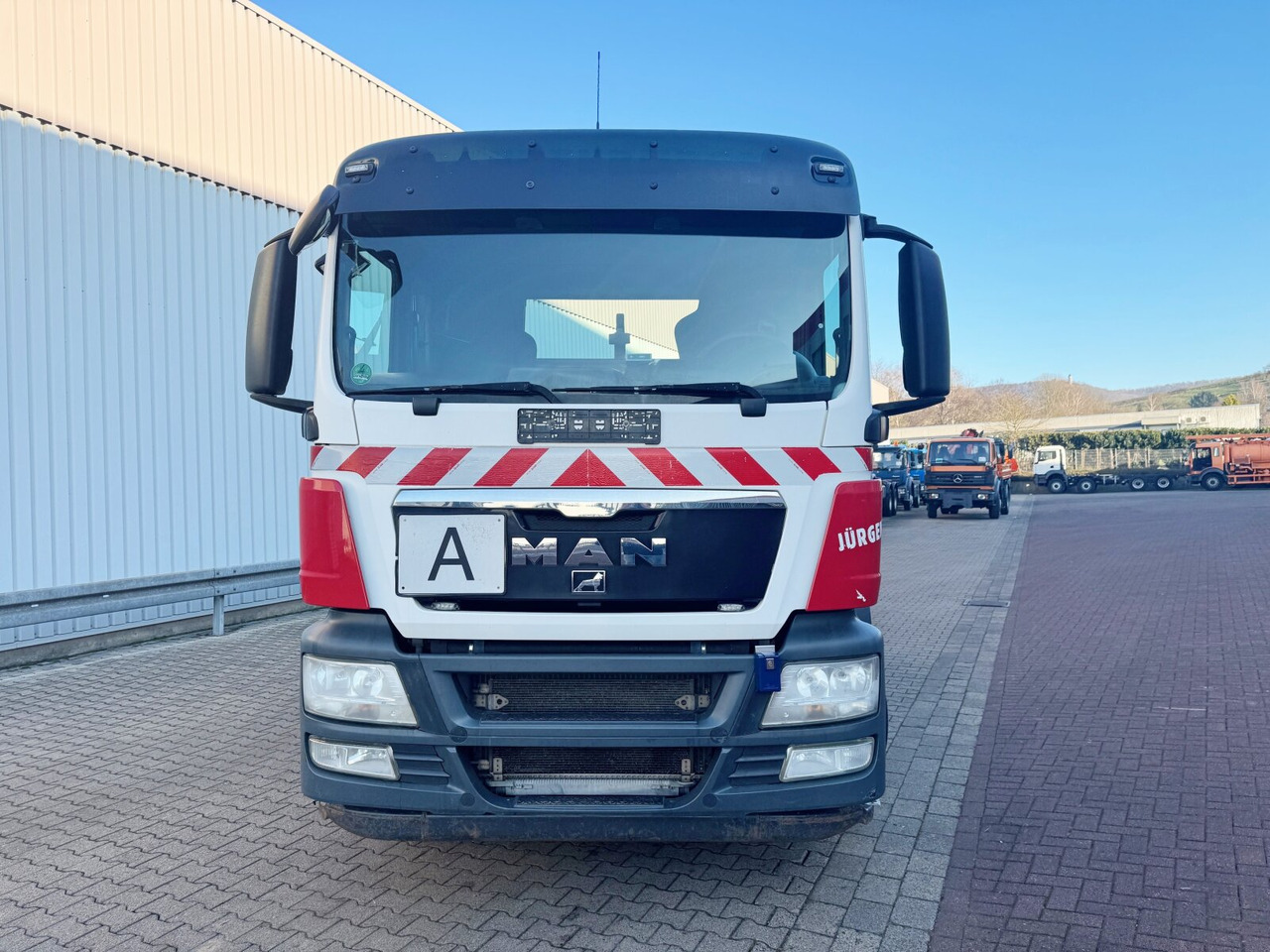 Pacēlājs ar āķi MAN TGS 26.480 6x2-4 BL TGS 26.480 6x2-4 BL, Lenk-Liftachse, VDL Abrollkipper bis 7m Container: foto 7
