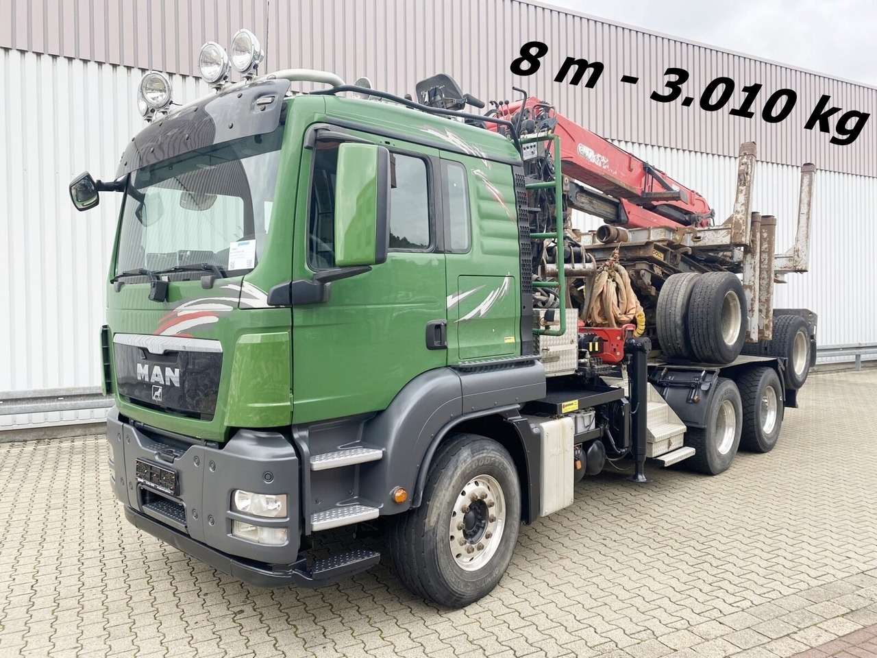 MAN TGS 26.480 6x4 BB TGS 26.480 6x4 BB, Intarder, Kran Epsilon S270L88, Langholz - Kokvedējs, Kravas auto ar manipulatoru: foto 1 MAN TGS 26.480 6x4 BB TGS 26.480 6x4 BB, Intarder, Kran Epsilon S270L88, Langholz - Kokvedējs, Kravas auto ar manipulatoru: foto 1