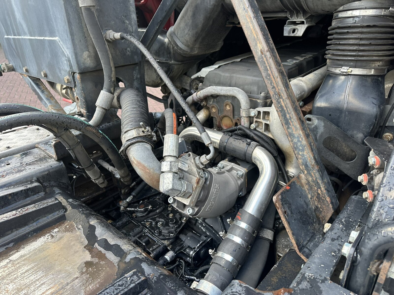 MAN TGS 35.480 8X4 BL TGS 35.400 8x4 BL, Schub-Knick bis 6,5m Container - Pacēlājs ar āķi: foto 5 MAN TGS 35.480 8X4 BL TGS 35.400 8x4 BL, Schub-Knick bis 6,5m Container - Pacēlājs ar āķi: foto 5