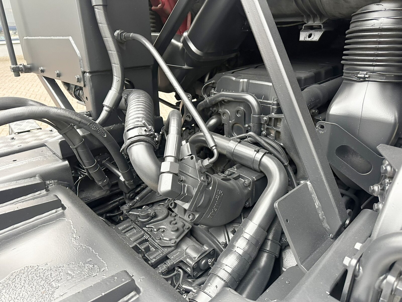 MAN TGS 35.480 8X4 BL TGS 35.400 8x4 BL, Schub-Knick bis 6,5m Container - Pacēlājs ar āķi: foto 3 MAN TGS 35.480 8X4 BL TGS 35.400 8x4 BL, Schub-Knick bis 6,5m Container - Pacēlājs ar āķi: foto 3