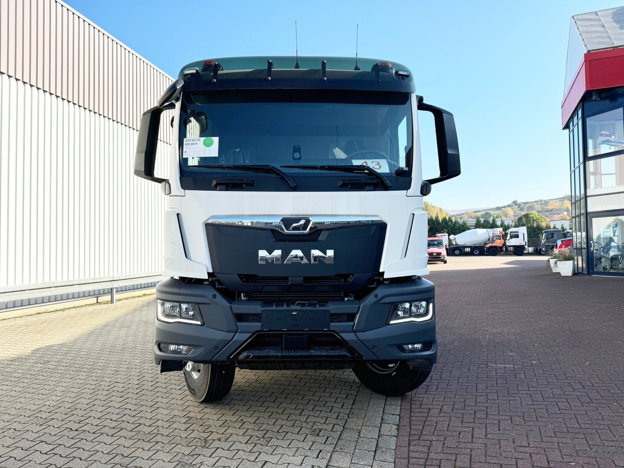Jaunā Bezceļu pašizgāzējs MAN TGS 35.480 8x6H BL CH TGS 35.480 8x6H BL CH, HydroDrive, Navi, Meiller Stahlmulde 18m³: foto 9