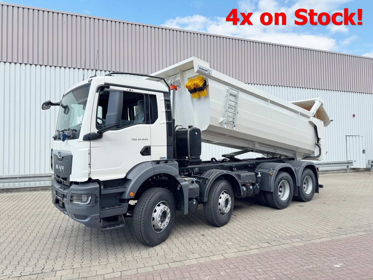 MAN TGS 41.440/480 8x4 BB TGS 41.440/480 8x4 BB, Mulde ca. 16m³ mit hydraulischer Heckklappe, mehrfach VORHANDEN - Šasija kravas automašīna: foto 1 MAN TGS 41.440/480 8x4 BB TGS 41.440/480 8x4 BB, Mulde ca. 16m³ mit hydraulischer Heckklappe, mehrfach VORHANDEN - Šasija kravas automašīna: foto 1