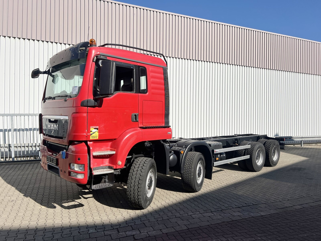 MAN TGS 41.480 8X8 BB TGS 41.480 8X8 BB, Motorabtrieb - Pacēlājs ar āķi: foto 1 MAN TGS 41.480 8X8 BB TGS 41.480 8X8 BB, Motorabtrieb - Pacēlājs ar āķi: foto 1