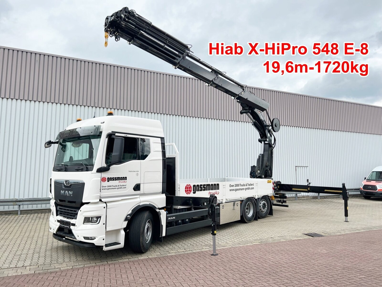 MAN TGX 26.510 6x2-4 LL CH TGX 26.510 6x2-4 LL, Kran Hiab X-HiPro 548 E-8, Lenk-/Liftachse, TwistLock 20Fuß, Funk, Retarder - Kravas auto ar manipulatoru, Bortu kravas automašīna/ Platforma: foto 1 MAN TGX 26.510 6x2-4 LL CH TGX 26.510 6x2-4 LL, Kran Hiab X-HiPro 548 E-8, Lenk-/Liftachse, TwistLock 20Fuß, Funk, Retarder - Kravas auto ar manipulatoru, Bortu kravas automašīna/ Platforma: foto 1