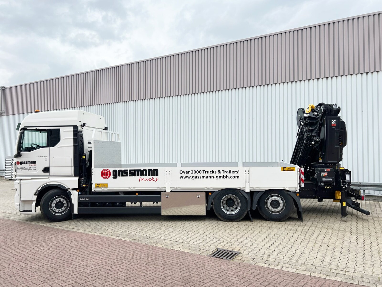 MAN TGX 26.510 6x2-4 LL CH TGX 26.510 6x2-4 LL, Kran Hiab X-HiPro 548 E-8, Lenk-/Liftachse, TwistLock 20Fuß, Funk, Retarder - Kravas auto ar manipulatoru, Bortu kravas automašīna/ Platforma: foto 2 MAN TGX 26.510 6x2-4 LL CH TGX 26.510 6x2-4 LL, Kran Hiab X-HiPro 548 E-8, Lenk-/Liftachse, TwistLock 20Fuß, Funk, Retarder - Kravas auto ar manipulatoru, Bortu kravas automašīna/ Platforma: foto 2