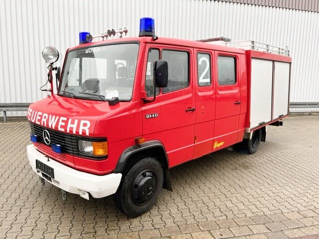 Mercedes-Benz 814 D 4x2 Doka, TLF 8 814 D 4x2 Doka, TLF 8 - Ugunsdzēsēju mašīna: foto 1 Mercedes-Benz 814 D 4x2 Doka, TLF 8 814 D 4x2 Doka, TLF 8 - Ugunsdzēsēju mašīna: foto 1
