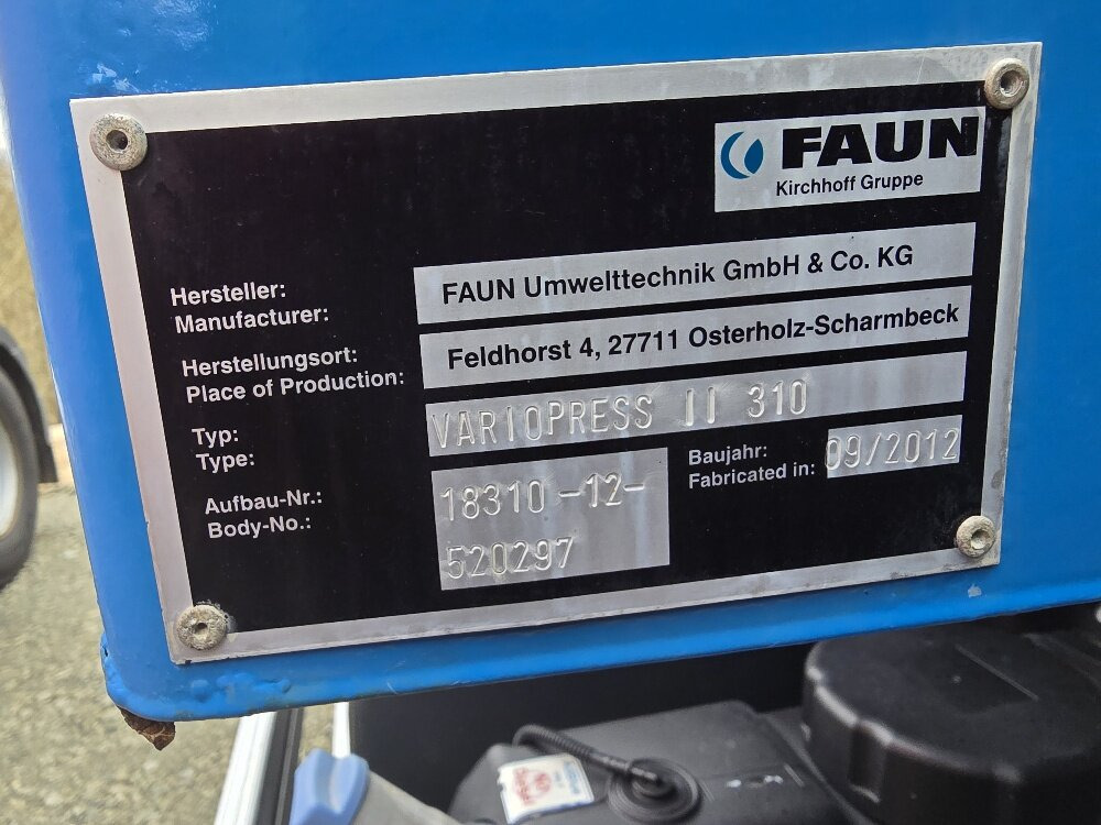 Mercedes-Benz Actros 2032 LA/36/4x4 Actros 2032 LA/36/4x4, Faun Variopress 310, 10m³, Zöller Schüttung - Atkritumu vedējs: foto 4 Mercedes-Benz Actros 2032 LA/36/4x4 Actros 2032 LA/36/4x4, Faun Variopress 310, 10m³, Zöller Schüttung - Atkritumu vedējs: foto 4