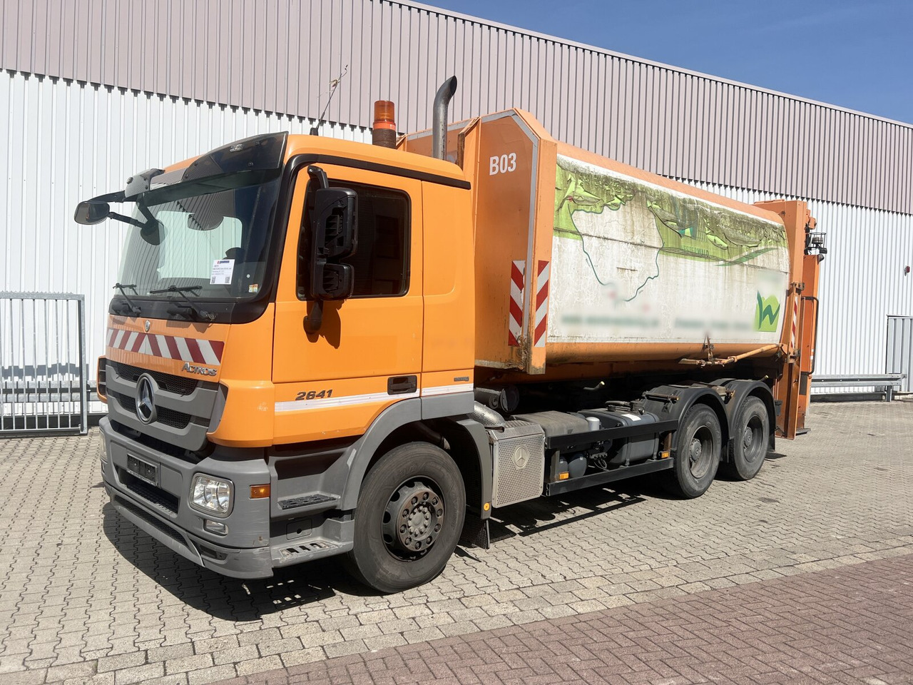 Mercedes-Benz Actros 2641/48 L 6x4 Actros 2641/48 L 6x4, Seilabroller, Haller Lotos, Zöller Schüttung - Atkritumu vedējs: foto 1 Mercedes-Benz Actros 2641/48 L 6x4 Actros 2641/48 L 6x4, Seilabroller, Haller Lotos, Zöller Schüttung - Atkritumu vedējs: foto 1