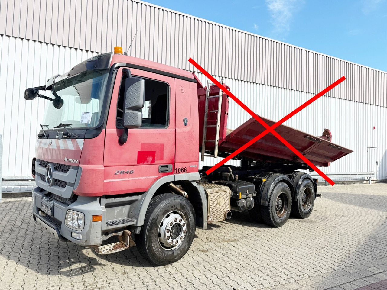 Mercedes-Benz Actros 2646 K 6x4 Actros 2646 K 6x4, Retarder - Šasija kravas automašīna: foto 1 Mercedes-Benz Actros 2646 K 6x4 Actros 2646 K 6x4, Retarder - Šasija kravas automašīna: foto 1