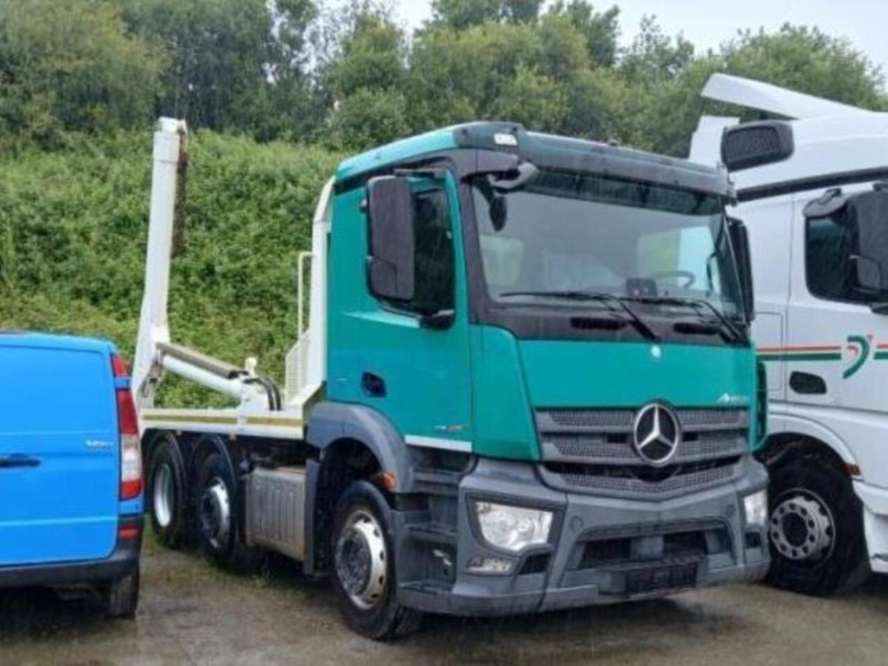 Mercedes-Benz Antos 2540 L 6x2 Antos 2540 L 6x2, Teleabsetzer - Būvgružu konteineru vedējs: foto 3 Mercedes-Benz Antos 2540 L 6x2 Antos 2540 L 6x2, Teleabsetzer - Būvgružu konteineru vedējs: foto 3