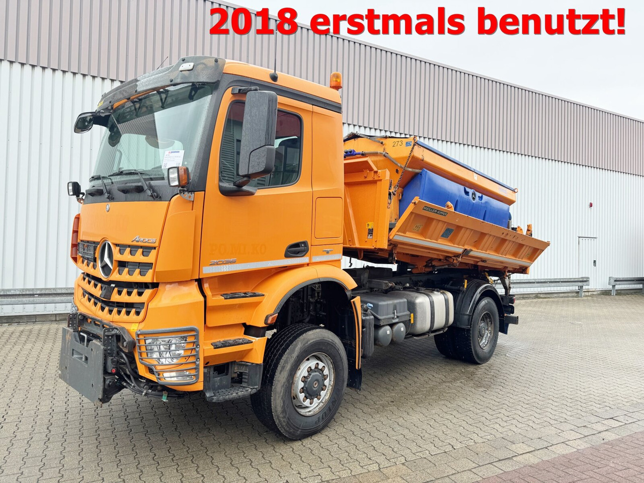Mercedes-Benz Arocs 2036 AK 4x4 Arocs 2036 AK 4x4, Grounder, Motorabtrieb, Bordmatik, Winterdienstausstattung - Kravas automašīna pašizgāzējs: foto 1 Mercedes-Benz Arocs 2036 AK 4x4 Arocs 2036 AK 4x4, Grounder, Motorabtrieb, Bordmatik, Winterdienstausstattung - Kravas automašīna pašizgāzējs: foto 1
