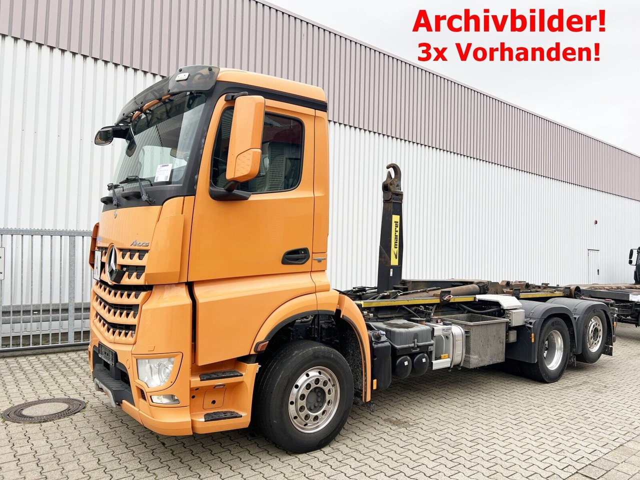 Mercedes-Benz Arocs 2552 L 6x2 Arocs 2552 L 6x2, Lenk-/Liftachse - Pacēlājs ar āķi: foto 1 Mercedes-Benz Arocs 2552 L 6x2 Arocs 2552 L 6x2, Lenk-/Liftachse - Pacēlājs ar āķi: foto 1