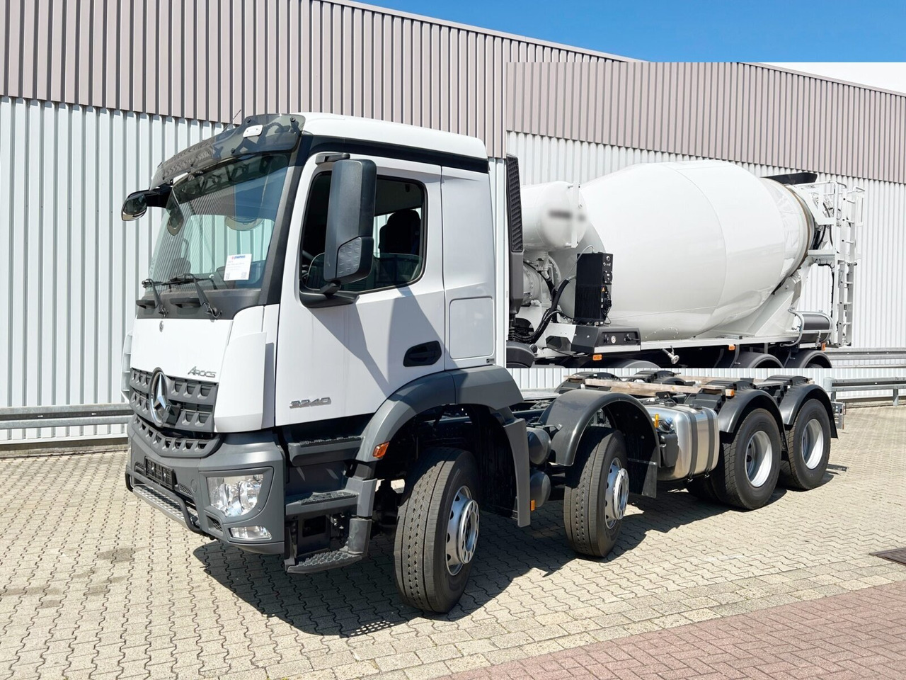 Mercedes-Benz Arocs 3240 8x4 Arocs 3240 8x4, 9/10m³ Mischer - Betonvedējs: foto 1 Mercedes-Benz Arocs 3240 8x4 Arocs 3240 8x4, 9/10m³ Mischer - Betonvedējs: foto 1