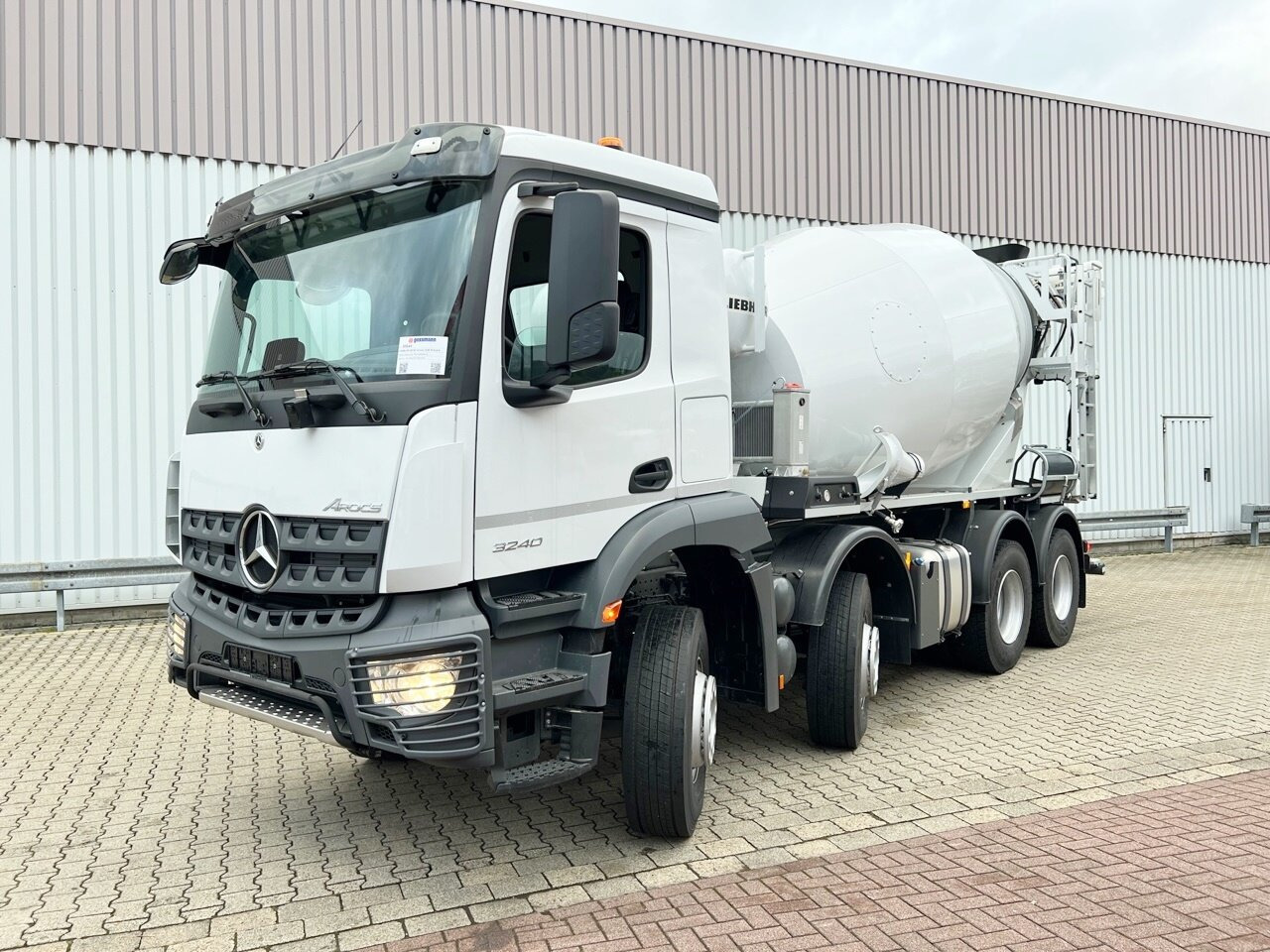 Mercedes-Benz Arocs 3240 B 8x4/4 Arocs 3240 B 8x4/4, Liebherr HTM 905 Mischer ca. 9m³, Multimedia Cockpit, Navi - Betonvedējs: foto 1 Mercedes-Benz Arocs 3240 B 8x4/4 Arocs 3240 B 8x4/4, Liebherr HTM 905 Mischer ca. 9m³, Multimedia Cockpit, Navi - Betonvedējs: foto 1