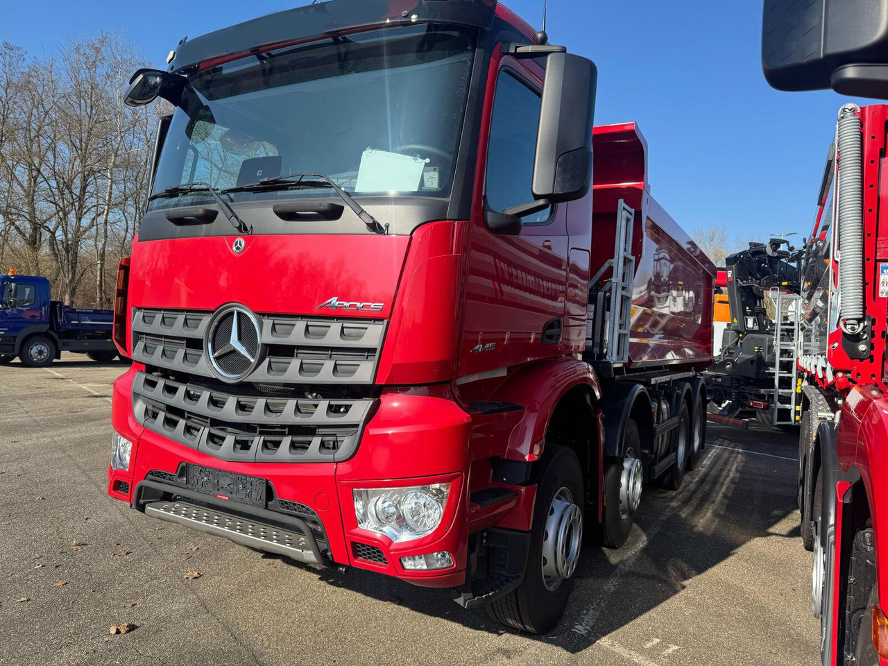 Mercedes-Benz Arocs 4145 K 8x4/4 Arocs 4145 K 8x4/4, Grounder, MultimediaCockpit, Navi, Stahlmulde ca. 16m³ - Bezceļu pašizgāzējs: foto 2 Mercedes-Benz Arocs 4145 K 8x4/4 Arocs 4145 K 8x4/4, Grounder, MultimediaCockpit, Navi, Stahlmulde ca. 16m³ - Bezceļu pašizgāzējs: foto 2