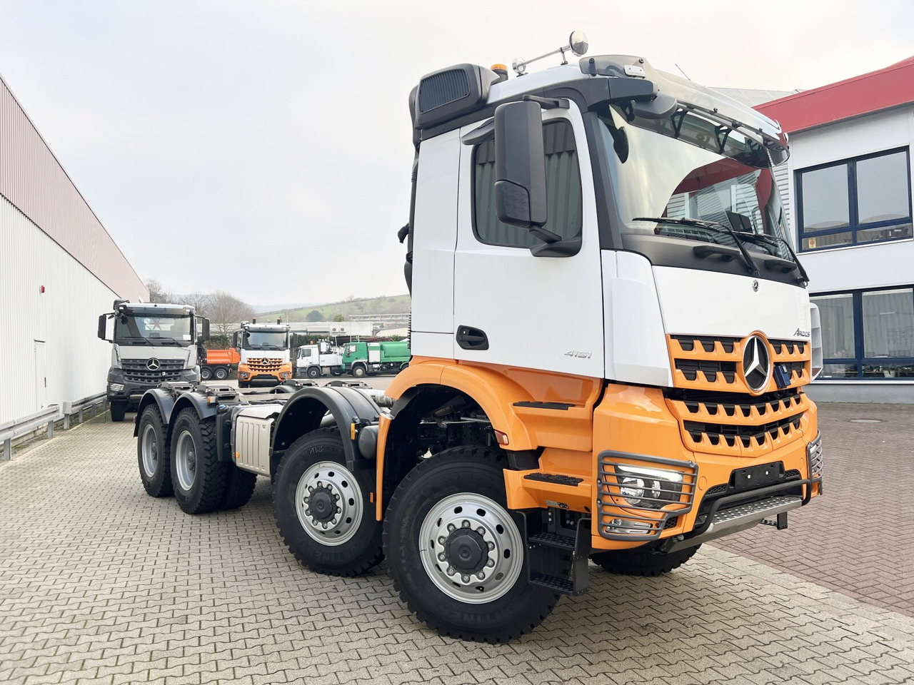 Jaunā Pacēlājs ar āķi Mercedes-Benz Arocs 4151 AK 8x8/4 Arocs 4151 AK 8x8/4, Grounder: foto 9
