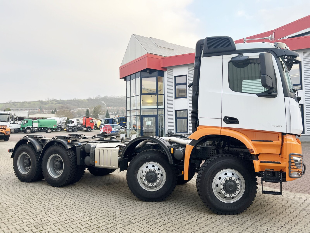 Jaunā Pacēlājs ar āķi Mercedes-Benz Arocs 4151 AK 8x8/4 Arocs 4151 AK 8x8/4, Grounder: foto 10