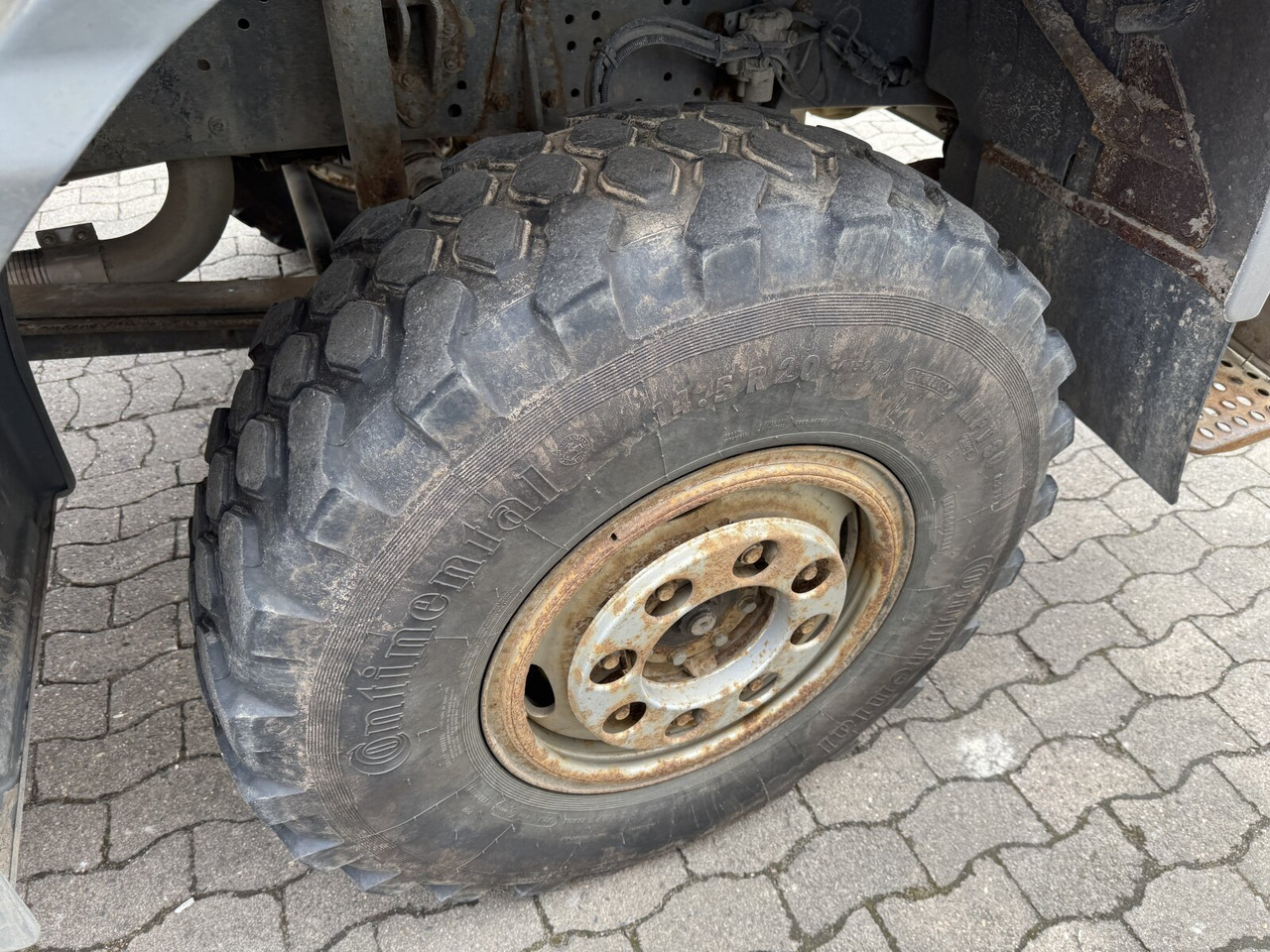 Šasija kravas automašīna, Kravas auto ar manipulatoru Mercedes-Benz Atego 1023 A 4x4 mit Unfallschaden! Atego 1023 A 4x4, Einzelbereifung, Heckkran Palfinger PK4501-B, Funk, UNFALLSCHADEN!: foto 6