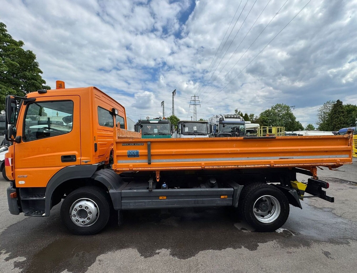 Kravas automašīna pašizgāzējs Mercedes-Benz Atego 1218/21 K Atego 1218/21 K, AHK: foto 12