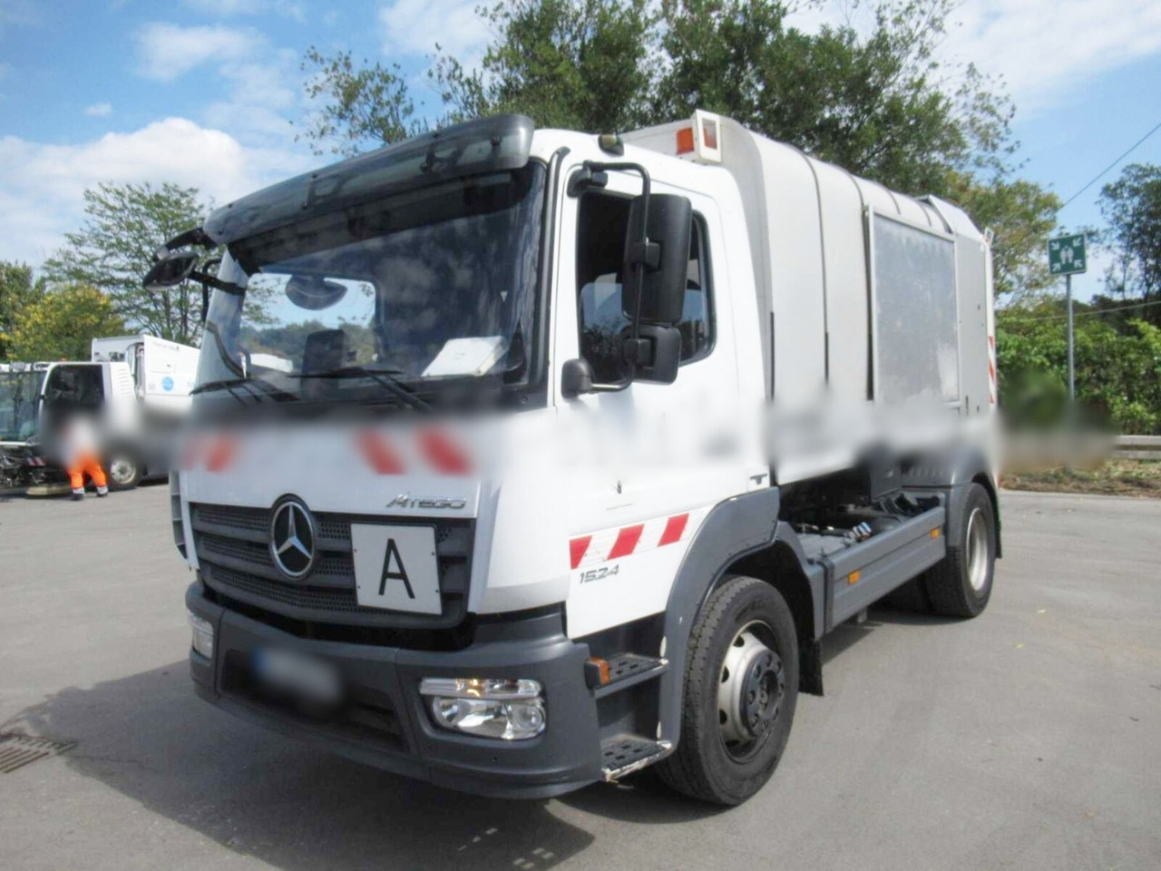 Mercedes-Benz Atego 1624 L 4x2 Atego 1624 L 4x2, Retarder, Faun Rotopress, Zöller-Schüttung - Atkritumu vedējs: foto 1 Mercedes-Benz Atego 1624 L 4x2 Atego 1624 L 4x2, Retarder, Faun Rotopress, Zöller-Schüttung - Atkritumu vedējs: foto 1