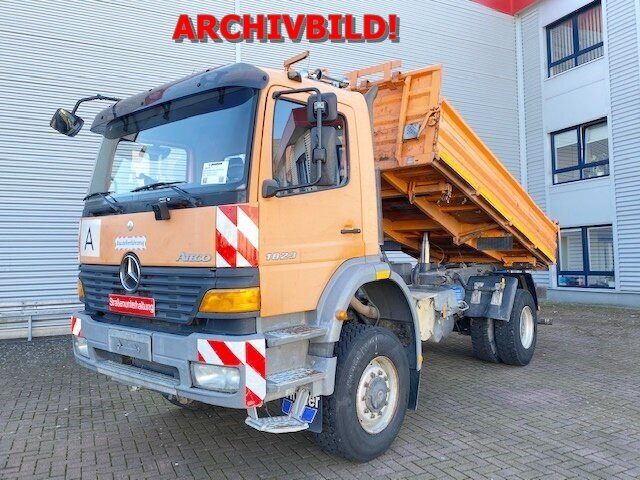 Mercedes-Benz Atego 1823 AK 4x4 Atego 1823 AK 4x4 - Kravas automašīna pašizgāzējs: foto 1 Mercedes-Benz Atego 1823 AK 4x4 Atego 1823 AK 4x4 - Kravas automašīna pašizgāzējs: foto 1