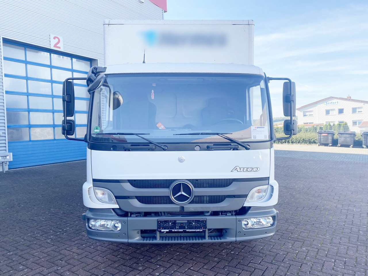 Kravas automašīna ar slēgto virsbūvi Mercedes-Benz Atego 816 4x2 Atego 816 4x2 mit Sörensen LBW: foto 8