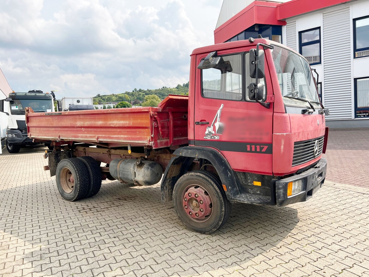 Kravas automašīna pašizgāzējs Mercedes-Benz LK 1117 K 4x2 LK 1117 K 4x2, 6-Zylinder Motor, 2x AHK: foto 8