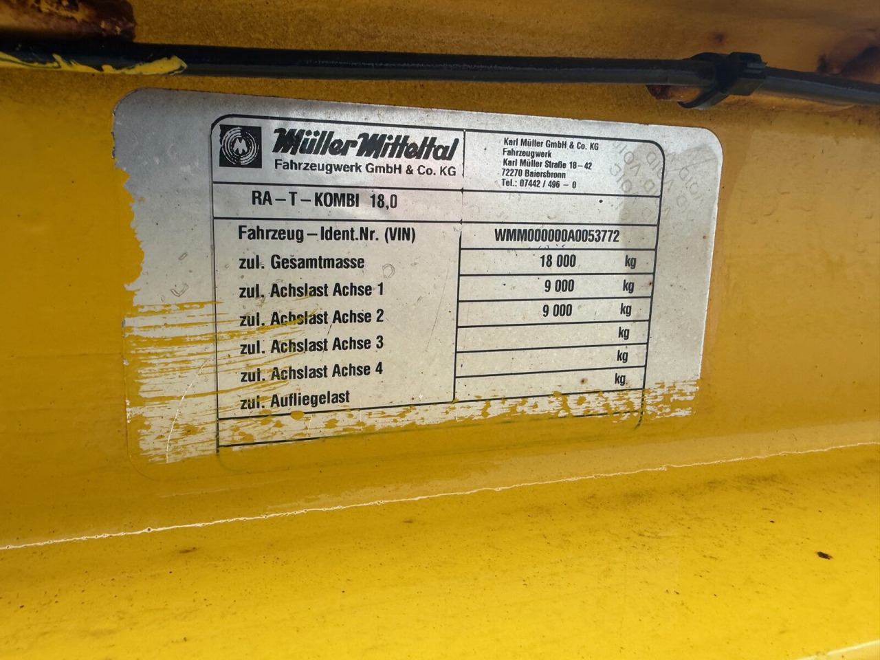 RA-T-Kombi 18,0 RA-T-Kombi 18,0 - Multilift/ Būvgružu konteinera piekabe: foto 4 RA-T-Kombi 18,0 RA-T-Kombi 18,0 - Multilift/ Būvgružu konteinera piekabe: foto 4