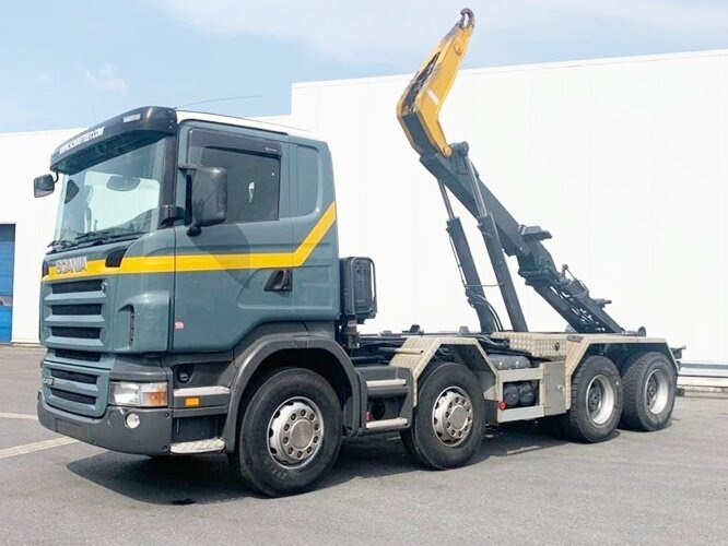 Scania R420 CB 8x4 MNZ R420 CB 8x4 MNZ, Retarder, Euro4 - Pacēlājs ar āķi: foto 1 Scania R420 CB 8x4 MNZ R420 CB 8x4 MNZ, Retarder, Euro4 - Pacēlājs ar āķi: foto 1