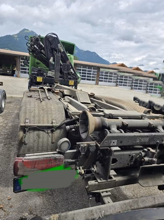 Scania Scania G 480/6x2-4 Scania G 480/6x2-4, Lenk-Liftachse, Hiab Kran Funk 166 HD-3, Abroller XR 18 S 59 - Pacēlājs ar āķi, Kravas auto ar manipulatoru: foto 3 Scania Scania G 480/6x2-4 Scania G 480/6x2-4, Lenk-Liftachse, Hiab Kran Funk 166 HD-3, Abroller XR 18 S 59 - Pacēlājs ar āķi, Kravas auto ar manipulatoru: foto 3