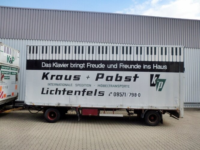 Sommer - - Sommer AC 160 TL, Möbelkofferanhänger, LBW, 55cbm - Piekabe slēgtā virsbūve: foto 3 Sommer - - Sommer AC 160 TL, Möbelkofferanhänger, LBW, 55cbm - Piekabe slēgtā virsbūve: foto 3